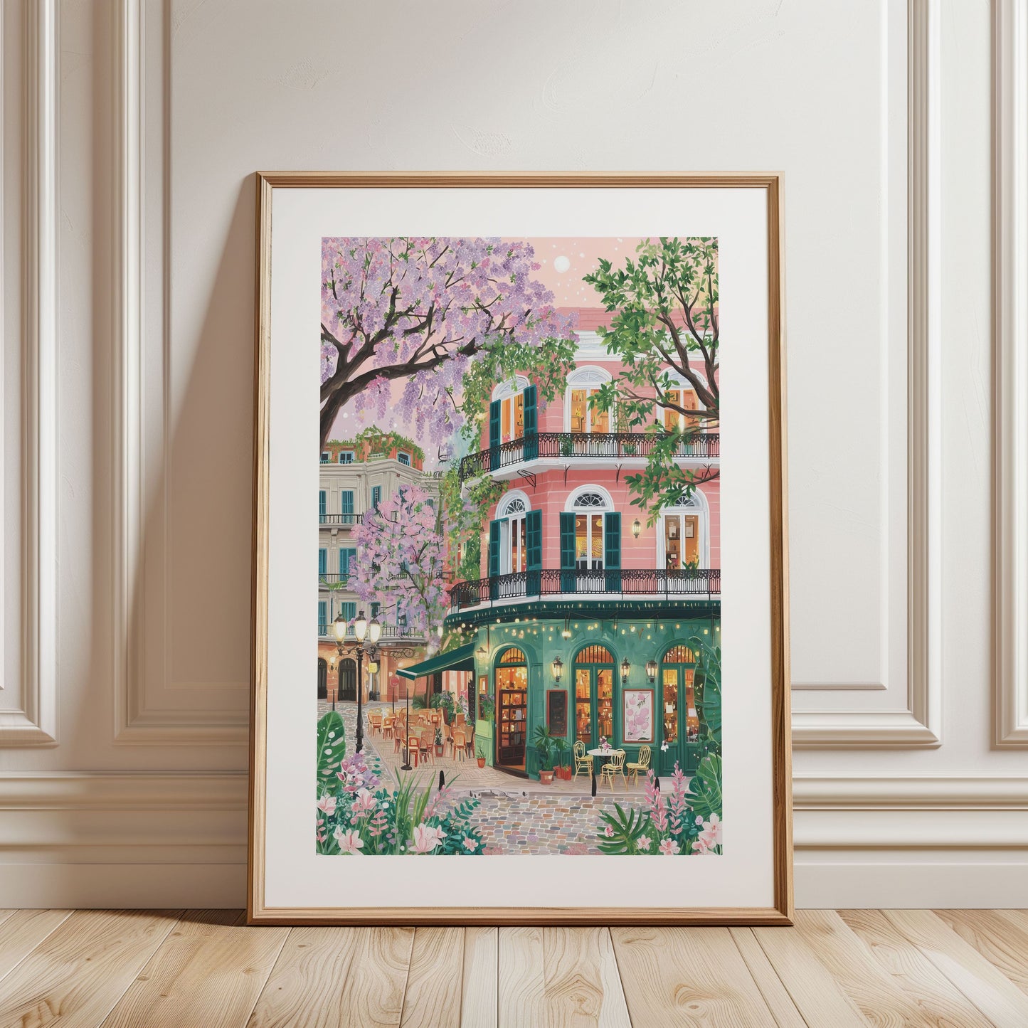 Buenos Aires Poster — Palermo Street Travel Art & Café Wall Decor