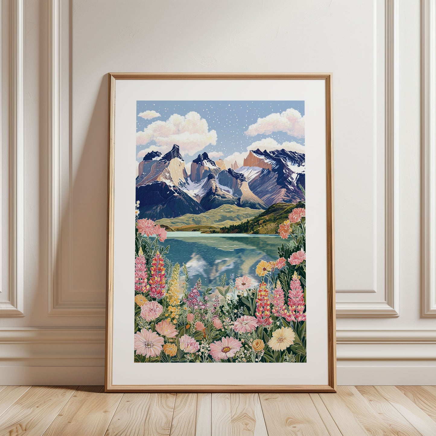 Torres del Paine National Park Poster