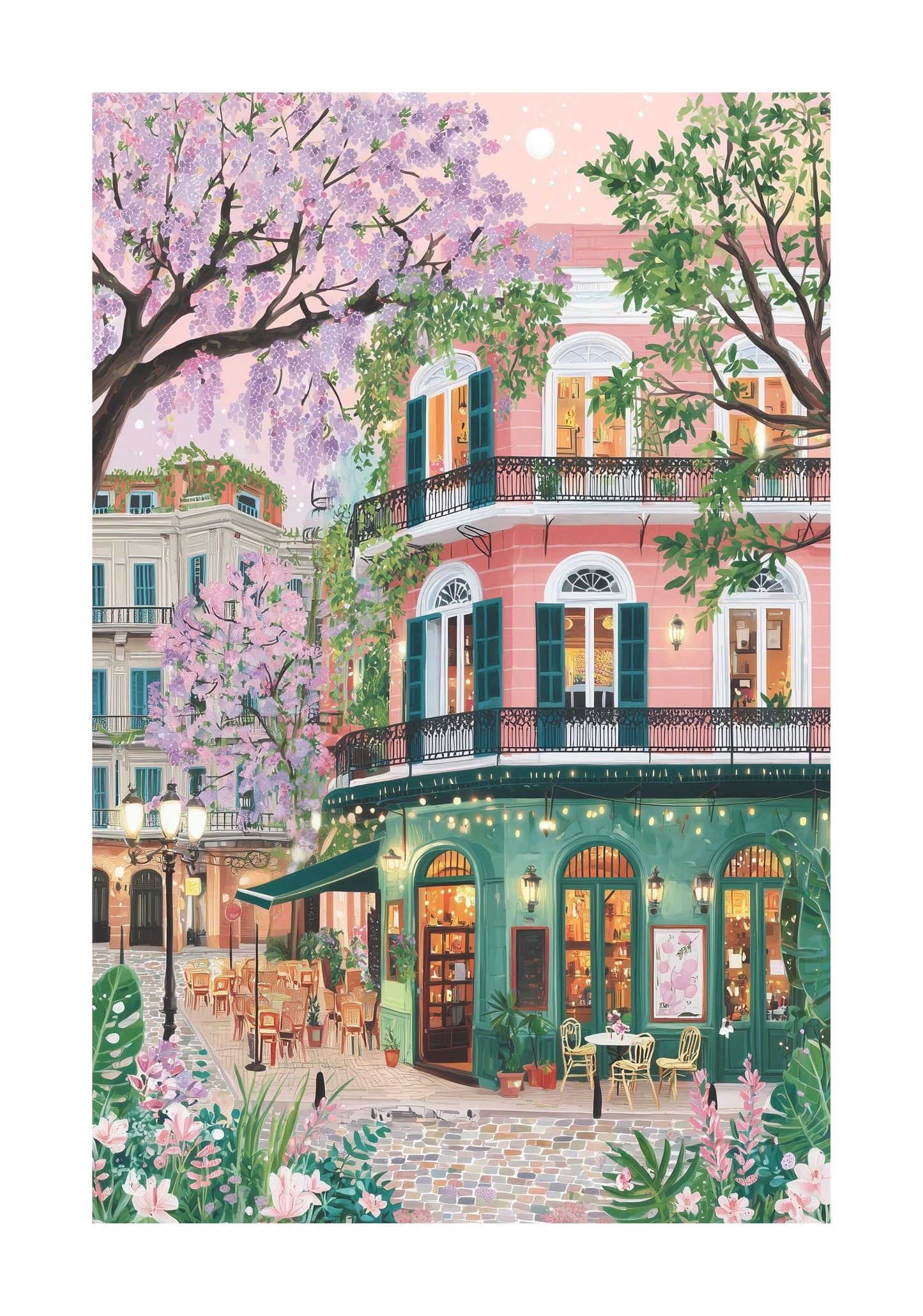 Buenos Aires Poster — Palermo Street Travel Art & Café Wall Decor
