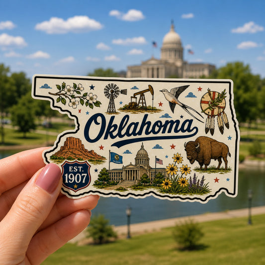 Oklahoma State Sticker