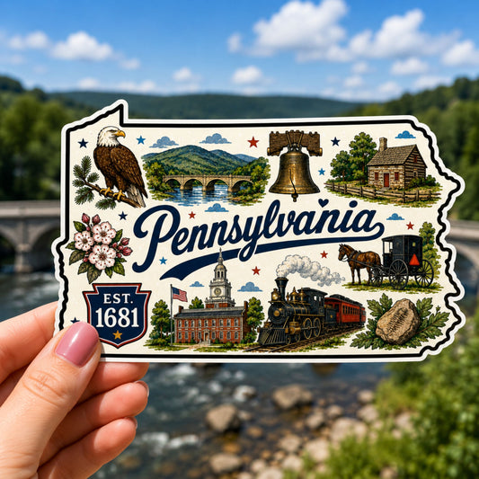 Pennsylvania State Sticker