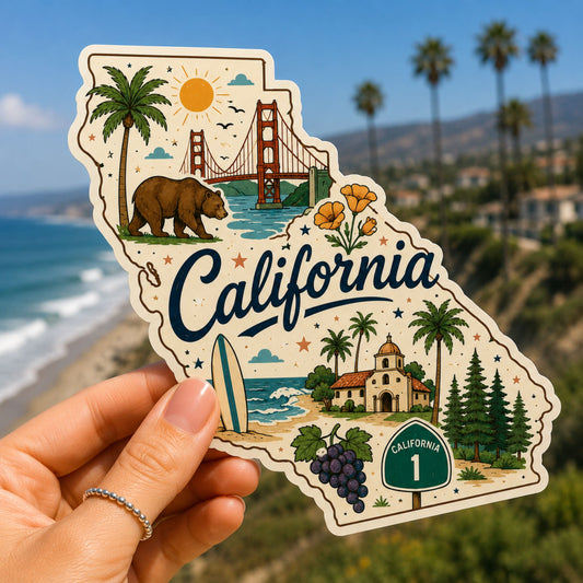 California State Sticker