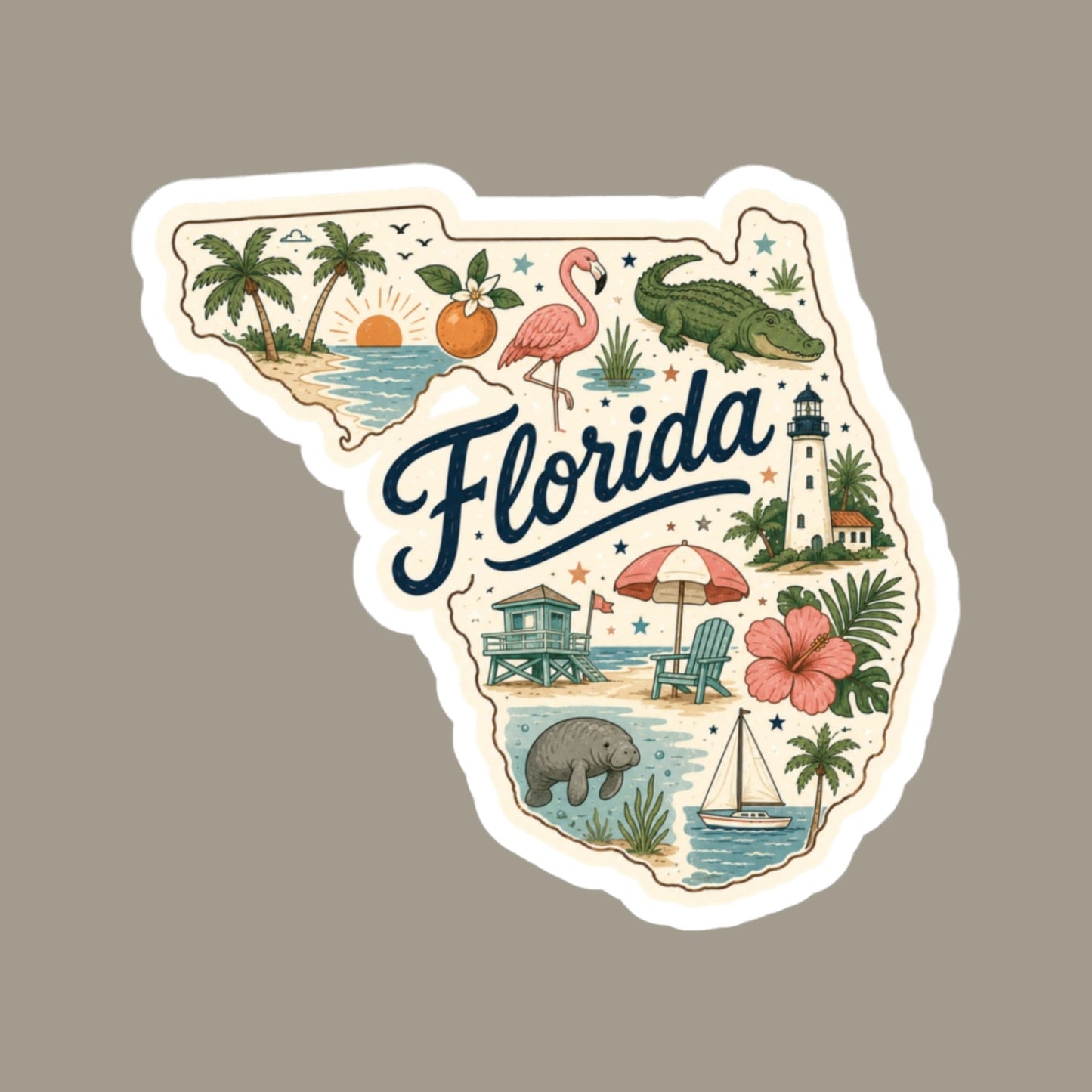 Florida State Sticker