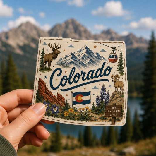 Colorado State Sticker