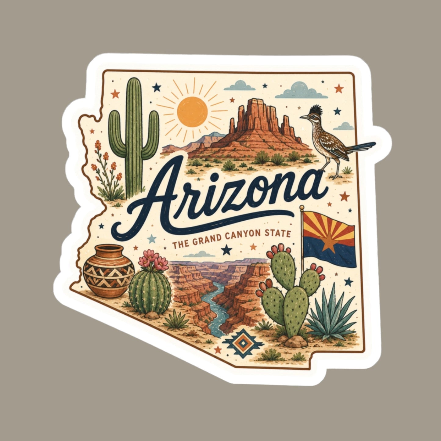 Arizona State Sticker