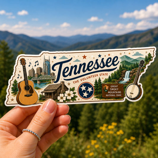 Tennessee State Sticker