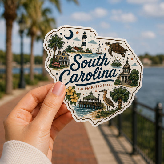 South Carolina Sticker