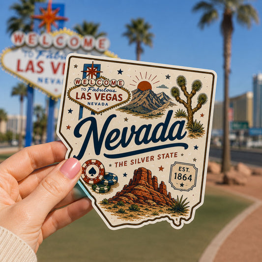 Nevada State Sticker