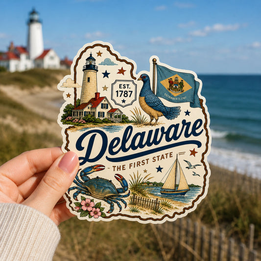 Delaware State Sticker