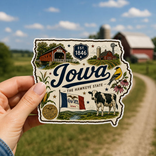 Iowa State Sticker