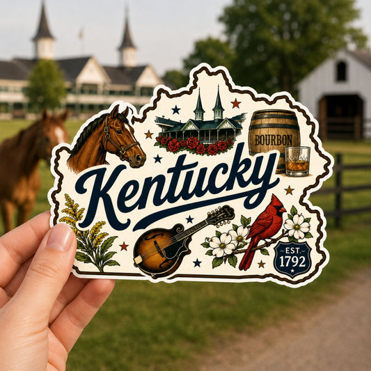 Kentucky State Sticker