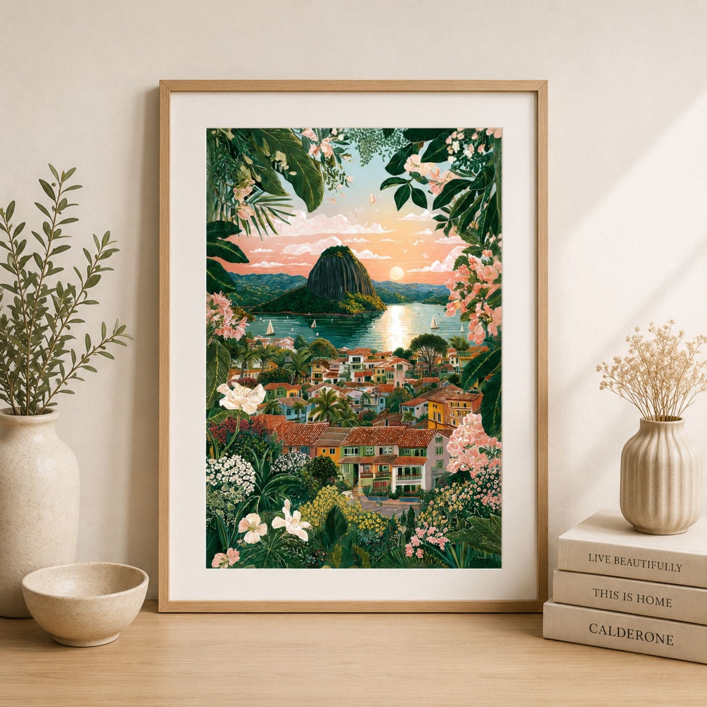 Guatapé Colombia Poster - El Peñol Wall Art