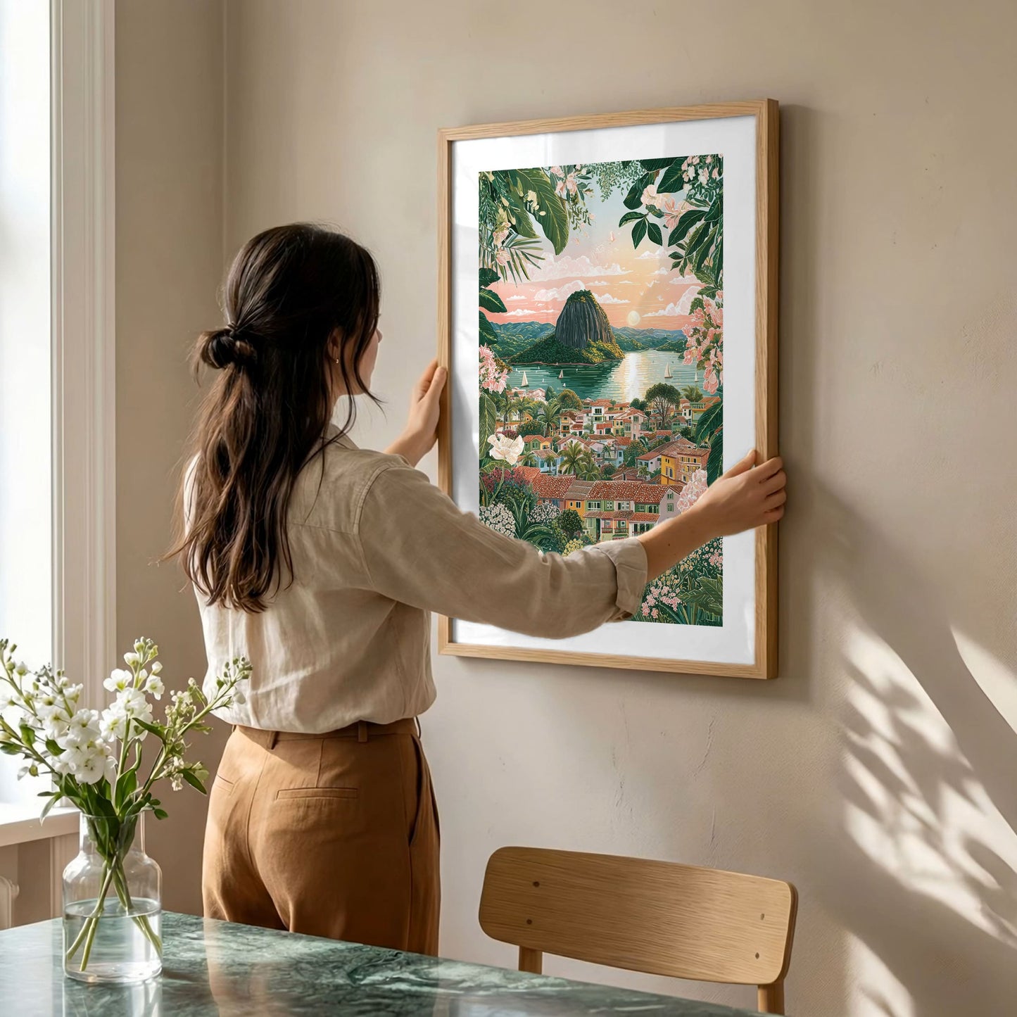 Guatapé Colombia Poster - El Peñol Wall Art