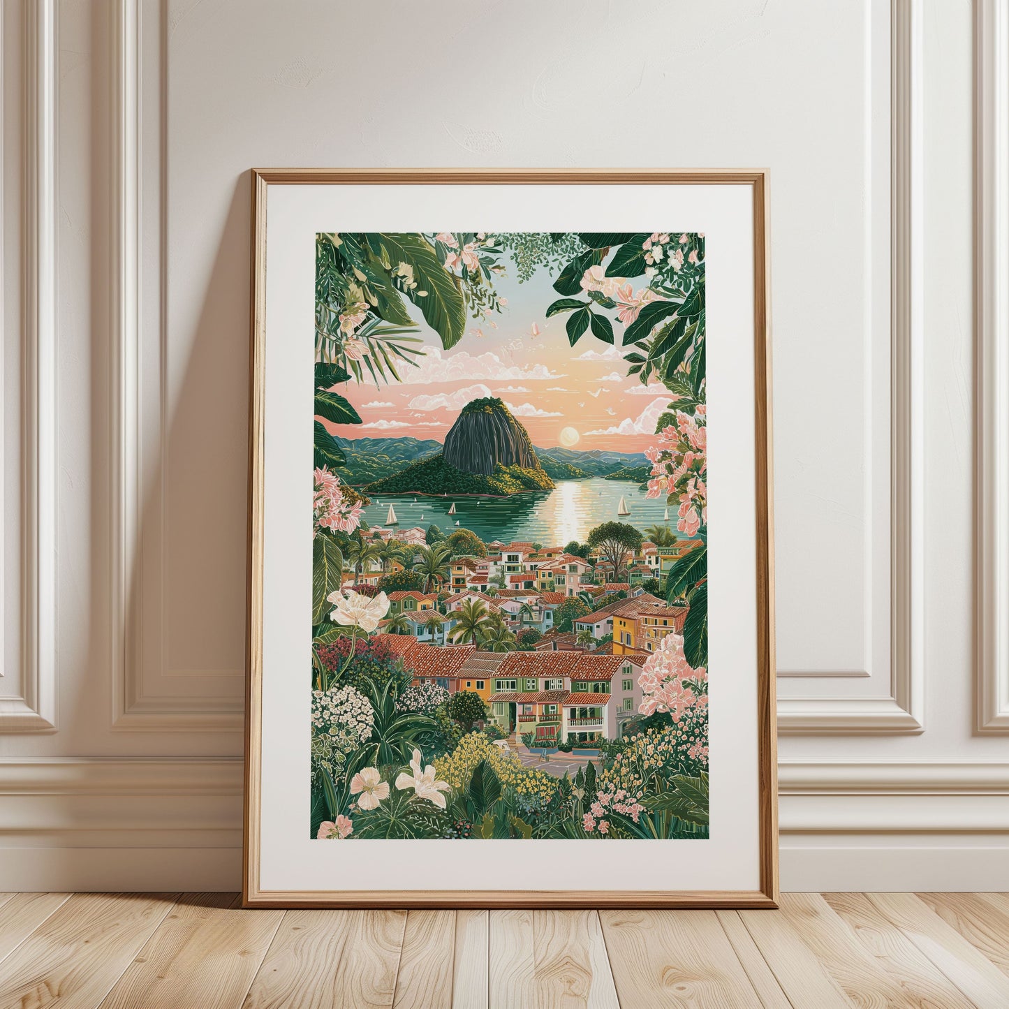 Guatapé Colombia Poster - El Peñol Wall Art
