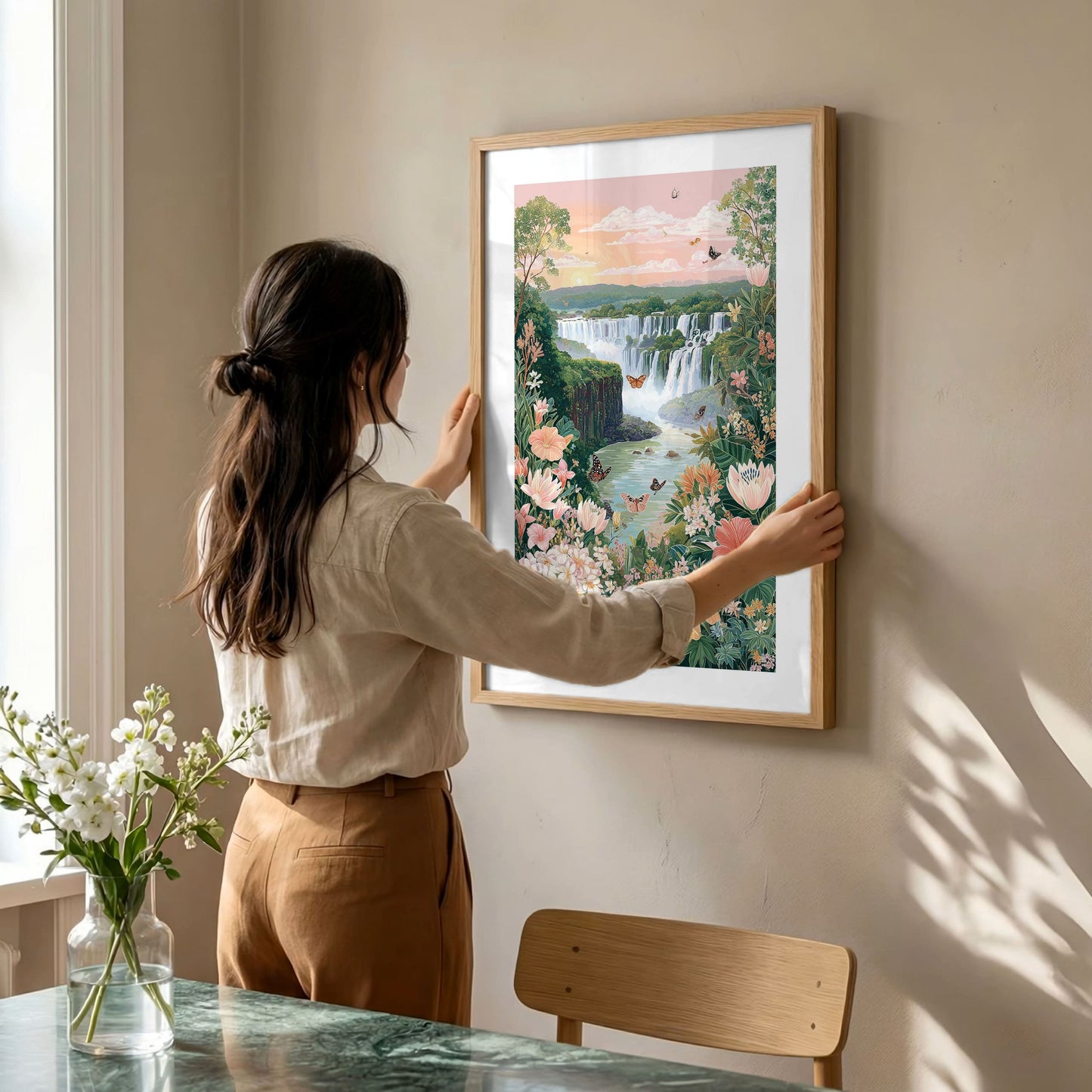 Iguazu Falls Travel Poster