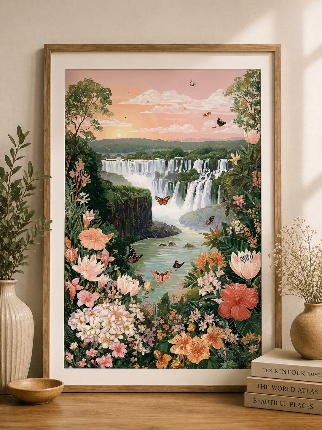 Iguazu Falls Travel Poster